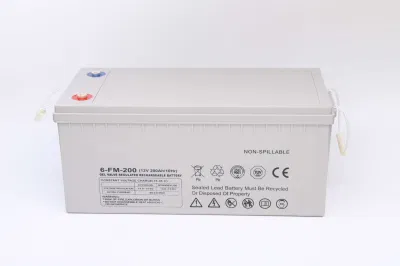 12V200ah Gel Solar Battery Made in China